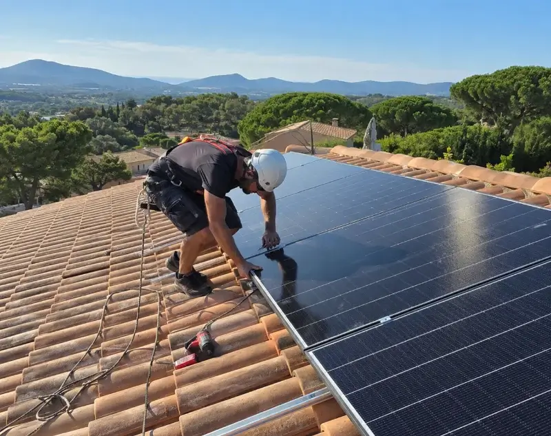 Installateur panneaux solaires Chevrier — pose photovoltaïque sur toiture